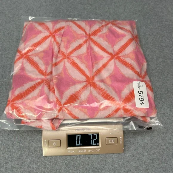 Tuckernuck Bondi Coverup Tunic Beach Top Orange Pink Diamond Dye Size XXL NWT